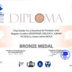 Medalia de bronz EUROINVENT 2012