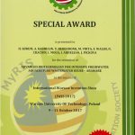 Malaysian Research & Innovation Society Special Award 2017