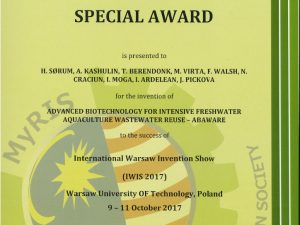 Malaysian Research & Innovation Society Special Award 2017